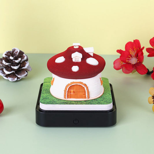 Red Mushroom (With Light And Calendar 2025)